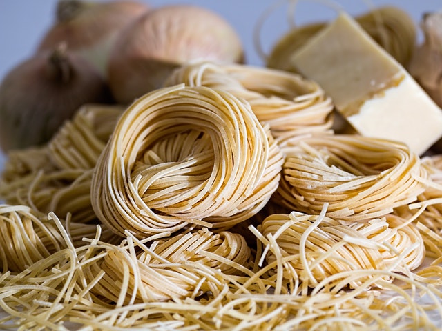 Pasta och parmesan